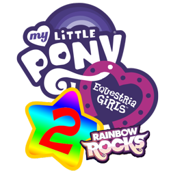 Size: 600x600 | Tagged: safe, edit, equestria girls, rainbow rocks, kirby, logo