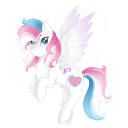 Size: 8000x8000 | Tagged: safe, artist:wintaura, star catcher, pegasus, pony, g3, absurd resolution, female, g3 to g4, g3betes, generation leap, simple background, solo, transparent background