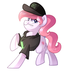 Size: 1600x1800 | Tagged: safe, artist:drawntildawn, oc, oc only, oc:lolli, earth pony, pony, clothes, simple background, solo, transparent background