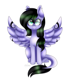 Size: 2281x2323 | Tagged: safe, artist:ohhoneybee, oc, oc only, oc:darklight, pegasus, pony, solo