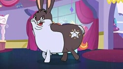 Size: 474x266 | Tagged: safe, edit, edited screencap, screencap, pony, rabbit, canterlot boutique, big chungus, bugs bunny, fat, meme, morbidly obese, obese, shitposting, wat