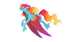 Size: 1024x576 | Tagged: safe, artist:oneiria-fylakas, oc, oc only, oc:andromeda, pegasus, pony, female, mare, simple background, solo, transparent background