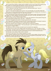 Size: 863x1200 | Tagged: safe, artist:tempo321, derpy hooves, doctor whooves, pegasus, pony, doctorderpy, fanfic, female, male, mare, shipping, straight