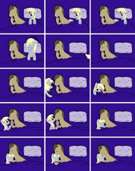 Size: 1000x1263 | Tagged: safe, derpy hooves, doctor whooves, pegasus, pony, comic, doctorderpy, female, kissing, mare, shipping