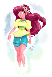 Size: 1280x1891 | Tagged: safe, artist:ponut_joe, gloriosa daisy, equestria girls, legend of everfree, magical geodes, solo