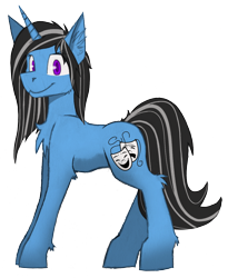 Size: 3134x3813 | Tagged: safe, artist:wingedthoughts, oc, oc only, oc:silver lining, pony, unicorn, 2017 community collab, cheek fluff, derpibooru community collaboration, simple background, smiling, solo, transparent background