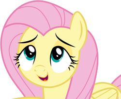 Size: 7243x5917 | Tagged: safe, artist:illumnious, fluttershy, pegasus, pony, absurd resolution, calm, cute, shyabetes, simple background, solo, transparent background, vector