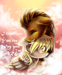 Size: 700x850 | Tagged: safe, artist:aquagalaxy, derpy hooves, doctor whooves, doctorderpy, female, male, shipping, straight, text, valentine, valentine's day