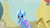 Size: 853x470 | Tagged: safe, screencap, trixie, pony, unicorn, blue coat, female, horn, mare, solo, two toned mane, youtube caption