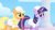 Size: 597x338 | Tagged: safe, derpibooru import, screencap, applejack, twilight sparkle, earth pony, pony, hard hat, hat, youtube caption