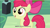 Size: 854x475 | Tagged: safe, screencap, apple bloom, earth pony, pony, the cutie pox, female, filly, youtube caption