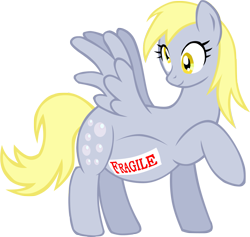 Size: 1161x1099 | Tagged: safe, artist:ludiculouspegasus, derpy hooves, pegasus, pony, equestria's best mother, female, good idea, mare, pregnant, sensibly-proportioned pregnancy, simple background, transparent background