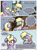 Size: 1400x1900 | Tagged: safe, artist:moemneop, derpy hooves, dinky hooves, pony, comic:shifting changelings lies and truths, comic, crying, equestria's best mother, female, floppy ears, hug, mother and child, mother and daughter, parent and child