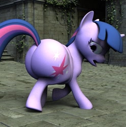 Size: 574x578 | Tagged: safe, artist:eggo81194, twilight sparkle, unicorn twilight, unicorn, 3d, fat, frown, gmod, huge butt, large butt, looking back, open mouth, plot, the ass was fat, thighlight sparkle, twibutt, twilard sparkle, twilight has a big ass