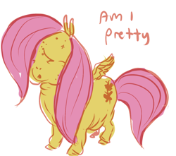 Size: 497x440 | Tagged: artist needed, source needed, safe, fluttershy, pegasus, pony, fat, fattershy