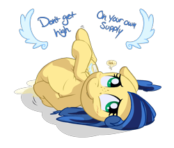 Size: 1618x1369 | Tagged: safe, artist:okiedokielowkey, oc, oc only, oc:milky way, pony, blushing, fat, female, jiggle, lactation, mare, milk, puddle, solo