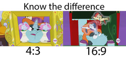 Size: 782x358 | Tagged: safe, inspiration manifestation, aspect ratio, claude, fat, plenty of room for mah puppets, puppet