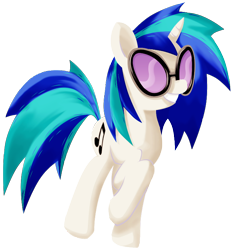 Size: 700x750 | Tagged: artist needed, safe, dj pon-3, vinyl scratch, pony, unicorn, female, mare, simple background, smiling, solo, transparent background