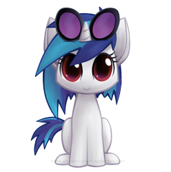 Size: 788x794 | Tagged: safe, artist:chiramii-chan, dj pon-3, vinyl scratch, cat, pony, c:, catified, cute, simple background, solo, species swap, transparent background