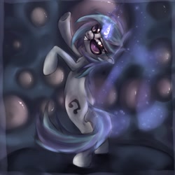 Size: 1024x1024 | Tagged: safe, artist:coffeechicken, dj pon-3, vinyl scratch, pony, unicorn, female, horn, mare, solo