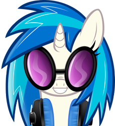 Size: 2151x2349 | Tagged: safe, artist:kanistorshik, dj pon-3, vinyl scratch, pony, unicorn, headphones, high res, solo