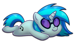 Size: 706x400 | Tagged: safe, artist:ufocookiez, dj pon-3, vinyl scratch, pony, unicorn, female, mare, simple background, transparent background