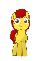 Size: 229x335 | Tagged: safe, artist:chunky soup, oc, oc only, oc:chunky soup, pony, cute, fat, solo