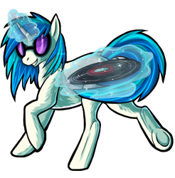 Size: 491x500 | Tagged: safe, artist:fatehound, dj pon-3, vinyl scratch, pony, unicorn, female, mare, solo