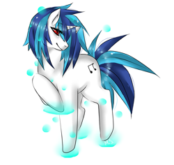 Size: 1533x1449 | Tagged: safe, artist:mscootaloo, dj pon-3, vinyl scratch, pony, unicorn, female, horn, mare, solo