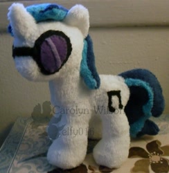 Size: 635x650 | Tagged: safe, artist:elfy016, dj pon-3, vinyl scratch, irl, photo, plushie, solo