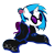 Size: 1570x1539 | Tagged: safe, artist:zomgitsalaura, dj pon-3, vinyl scratch, pony, unicorn, kimono (clothing), music notes, simple background, solo, transparent background