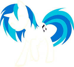 Size: 3398x3066 | Tagged: safe, artist:up1ter, dj pon-3, vinyl scratch, pony, unicorn, cutie mark, eyes closed, female, high res, hooves, horn, lineart, mare, raised hoof, simple background, solo, transparent background, vector