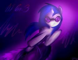 Size: 900x700 | Tagged: safe, artist:pipomanager-mimmi, dj pon-3, vinyl scratch, pony, unicorn, female, horn, mare, solo