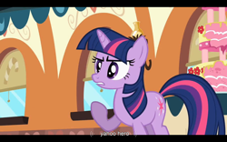 Size: 1024x640 | Tagged: safe, screencap, twilight sparkle, mmmystery on the friendship express, yahoo, youtube caption