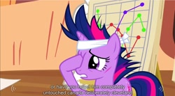 Size: 1280x704 | Tagged: safe, screencap, twilight sparkle, canada, cleveland, youtube caption