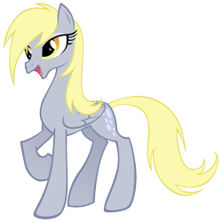 Size: 1700x1700 | Tagged: safe, artist:equestria-prevails, derpy hooves, pegasus, pony, female, mare, simple background, solo, transparent background