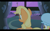 Size: 1024x640 | Tagged: safe, derpibooru import, screencap, apple bloom, applejack, earth pony, pony, family appreciation day, hatless, missing accessory, youtube caption