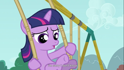 Size: 1366x768 | Tagged: safe, screencap, twilight sparkle, pony, unicorn, female, horn, mare, youtube caption, youtube link