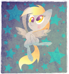 Size: 665x715 | Tagged: safe, artist:disfiguredstick, derpy hooves, pegasus, pony, female, mare, solo