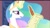 Size: 1920x1080 | Tagged: safe, screencap, princess celestia, alicorn, pony, the crystal empire, female, horn, mare, multicolored mane, solo, white coat, youtube caption