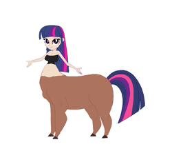 Size: 833x783 | Tagged: source needed, useless source url, safe, artist:theunknowenone1, twilight sparkle, centaur, equestria girls, chubby, fat, human coloration