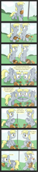 Size: 1466x6540 | Tagged: safe, artist:041744, derpy hooves, pegasus, pony, female, mare, mirror, muffin, twist ending