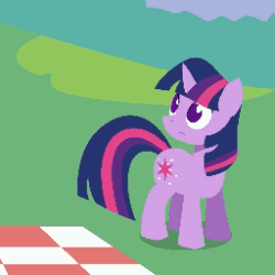 Size: 256x256 | Tagged: safe, artist:viva reverie, twilight sparkle, unicorn twilight, bird, pony, unicorn, a canterlot wedding, animated, brony polka, cropped, eaten alive, eating, female, food, gif, i can't believe it's not superedit, it'll be ok, mare, meat, meme, no pupils, omnivore twilight, ponies eating meat, predation, reference, solo, this will end in sickness, twilight eats a bird, twipred, vore