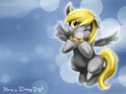 Size: 1600x1200 | Tagged: safe, artist:slifertheskydragon, derpy hooves, pegasus, pony, female, mare, muffin