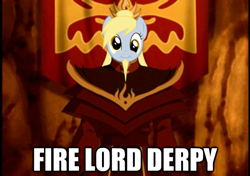 Size: 625x440 | Tagged: safe, derpy hooves, pegasus, pony, avatar the last airbender, female, fire nation, image macro, mare