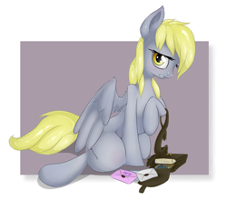 Size: 1042x963 | Tagged: safe, artist:sharpy, derpy hooves, pegasus, pony, female, mail, mare