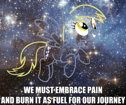 Size: 625x519 | Tagged: safe, derpy hooves, pegasus, pony, female, image macro, mare, the cosmos