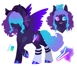 Size: 1280x1097 | Tagged: safe, artist:shady-bush, oc, pegasus, pony, cap, female, hat, heterochromia, mare, simple background, solo, transparent background