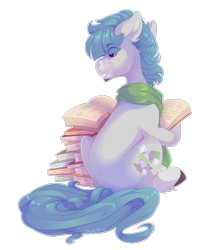 Size: 1341x1565 | Tagged: safe, artist:shady-bush, oc, oc:rimfrost, earth pony, pony, book, male, simple background, solo, stallion, transparent background