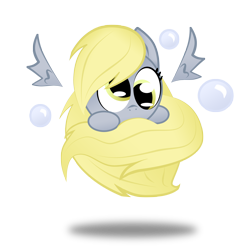 Size: 3508x3508 | Tagged: safe, artist:zackira, part of a set, derpy hooves, pegasus, pony, cute, female, high res, mare, sphere ponies